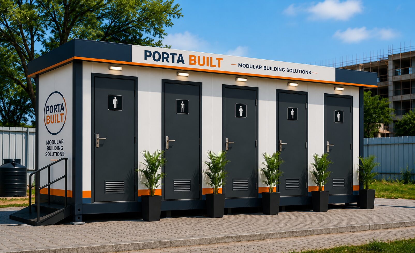 modular toilets